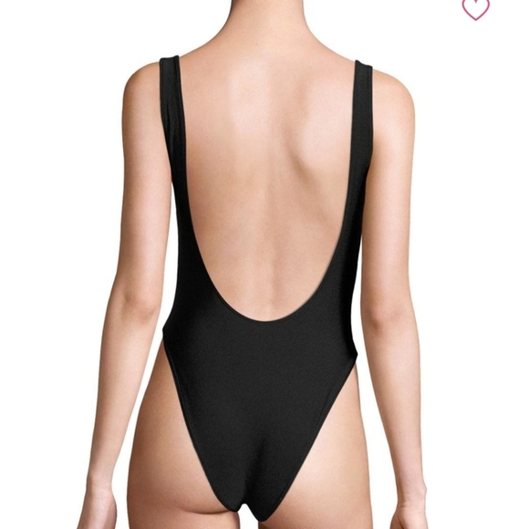 SALE! KNOWLITA "90210 OR NOWHERE" PRINT BATHING SUIT. - Picture 3 of 5